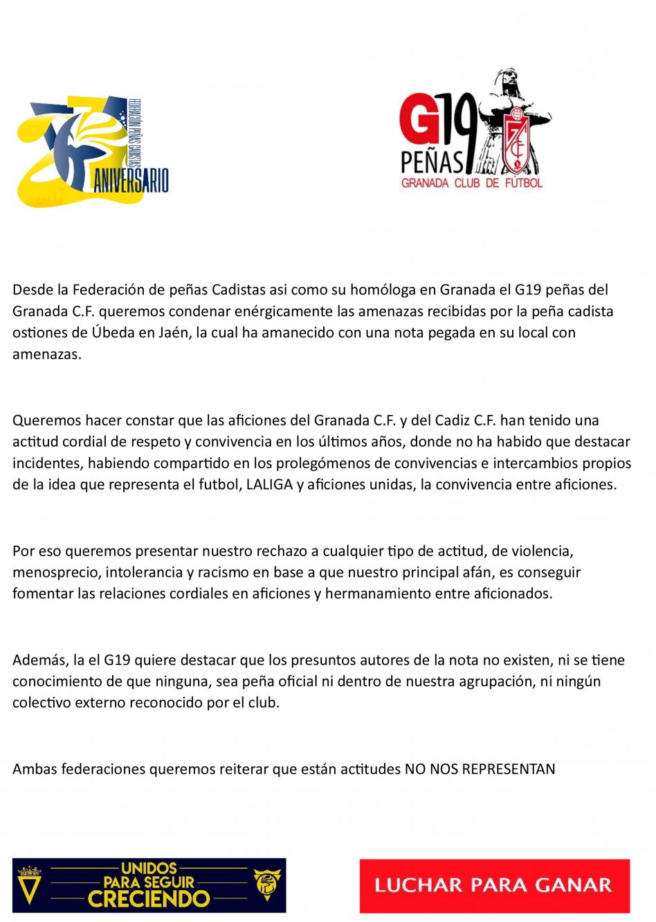 comunicado