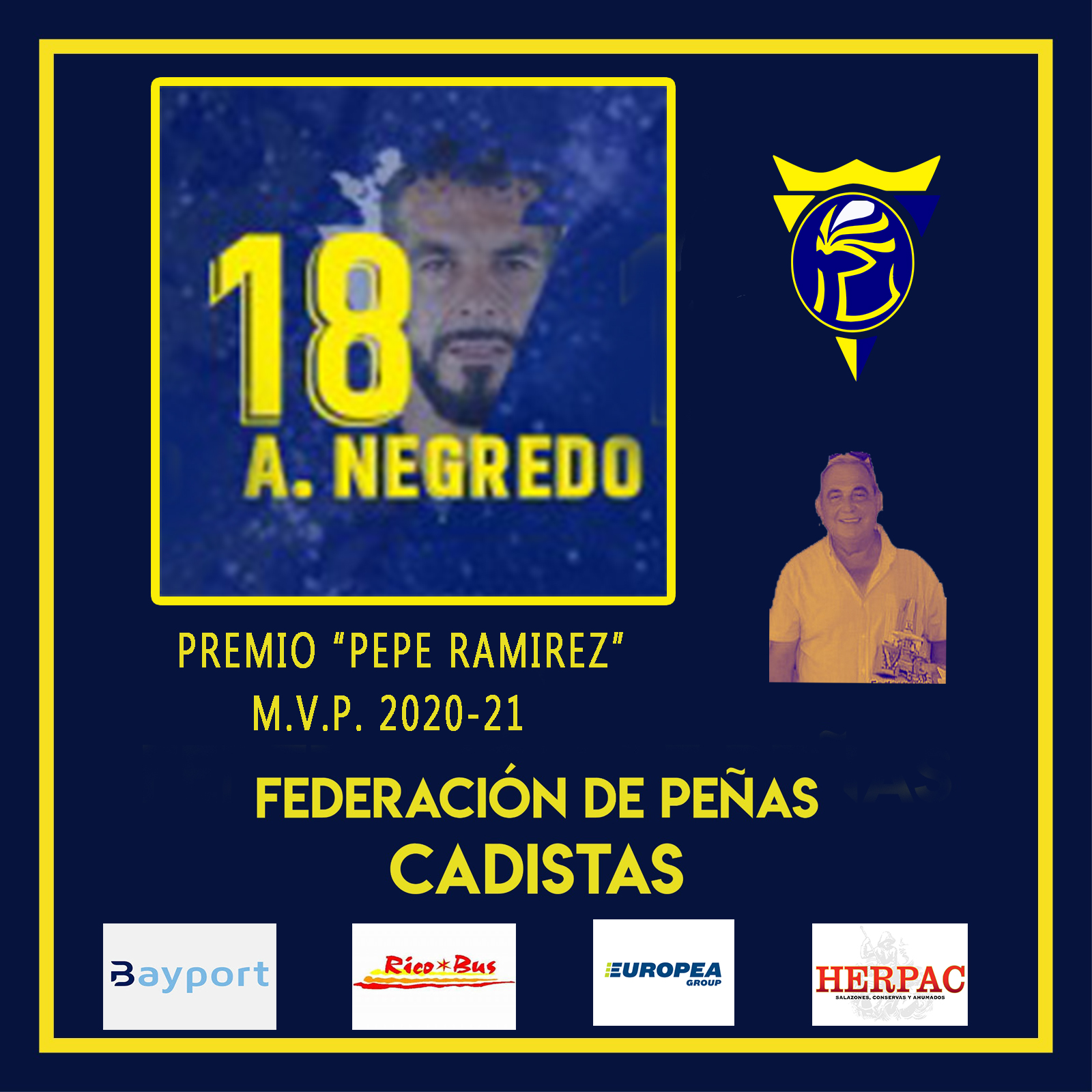 MVP PREMIO PEPE RAMIREZ 2020 21